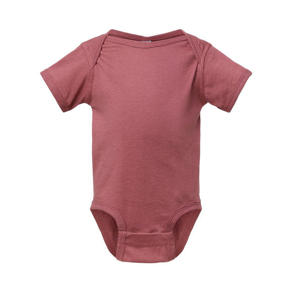 4424 Rabbit Skins Infant Fine Jersey Bodysuit Rouge