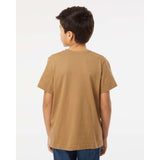 6101 LAT Youth Fine Jersey Tee Coyote Brown