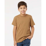 6101 LAT Youth Fine Jersey Tee Coyote Brown