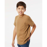 6101 LAT Youth Fine Jersey Tee Coyote Brown