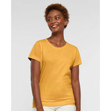 3516 LAT Women's Fine Jersey Tee Mustard