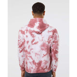 680VR Dyenomite Blended Hooded Tie-Dyed Sweatshirt Begonia Crystal