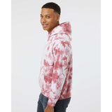 680VR Dyenomite Blended Hooded Tie-Dyed Sweatshirt Begonia Crystal