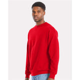 RS160 Hanes Perfect Fleece Crewneck Sweatshirt Athletic Red