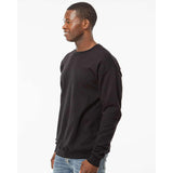 RS160 Hanes Perfect Fleece Crewneck Sweatshirt Black