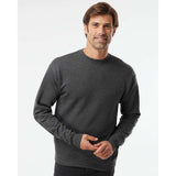 RS160 Hanes Perfect Fleece Crewneck Sweatshirt Charcoal Heather