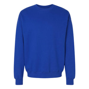 RS160 Hanes Perfect Fleece Crewneck Sweatshirt Deep Royal