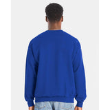 RS160 Hanes Perfect Fleece Crewneck Sweatshirt Deep Royal