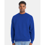 RS160 Hanes Perfect Fleece Crewneck Sweatshirt Deep Royal