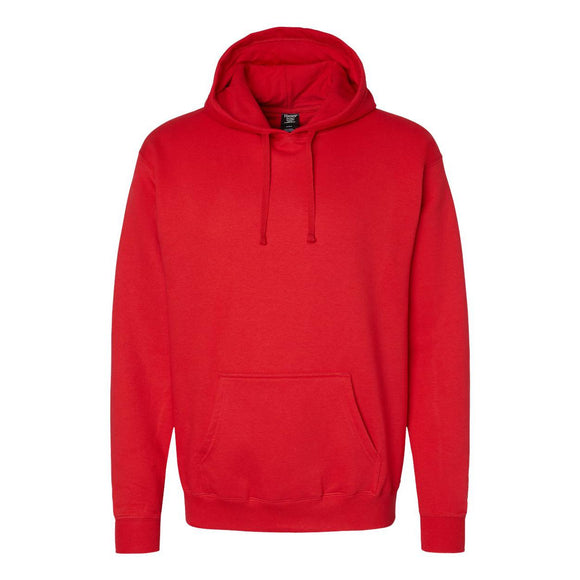 RS170 Hanes Perfect Fleece Hooded Sweatshirt Athletic Red