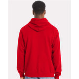 RS170 Hanes Perfect Fleece Hooded Sweatshirt Athletic Red