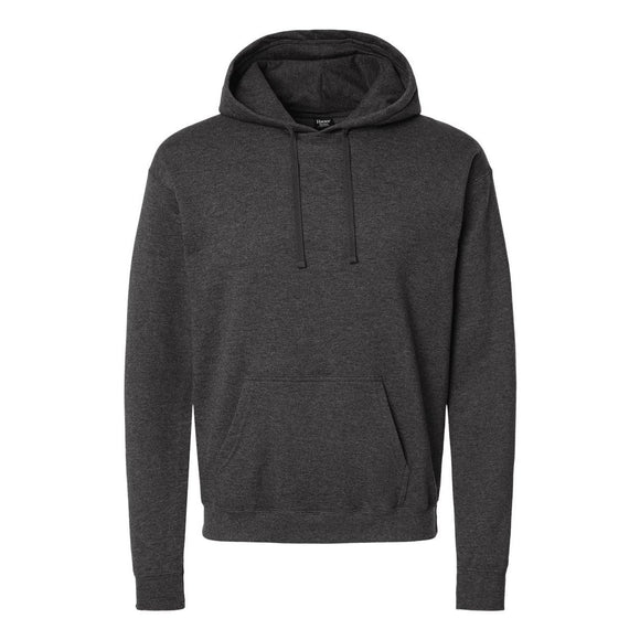 RS170 Hanes Perfect Fleece Hooded Sweatshirt Charcoal Heather