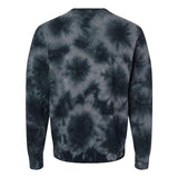 PRM3500TD Independent Trading Co. Midweight Tie-Dyed Sweatshirt Tie Dye Black