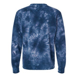 PRM3500TD Independent Trading Co. Midweight Tie-Dyed Sweatshirt Tie Dye Navy