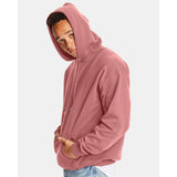 F170 Hanes Ultimate Cotton® Hooded Sweatshirt Mauve