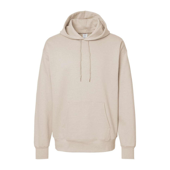 F170 Hanes Ultimate Cotton® Hooded Sweatshirt Sand