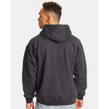 F170 Hanes Ultimate Cotton® Hooded Sweatshirt Smoke Grey