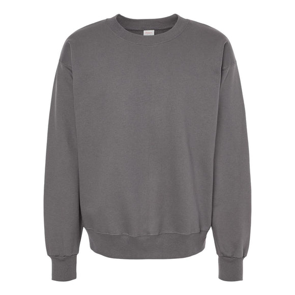 F260 Hanes Ultimate Cotton® Crewneck Sweatshirt Smoke Grey