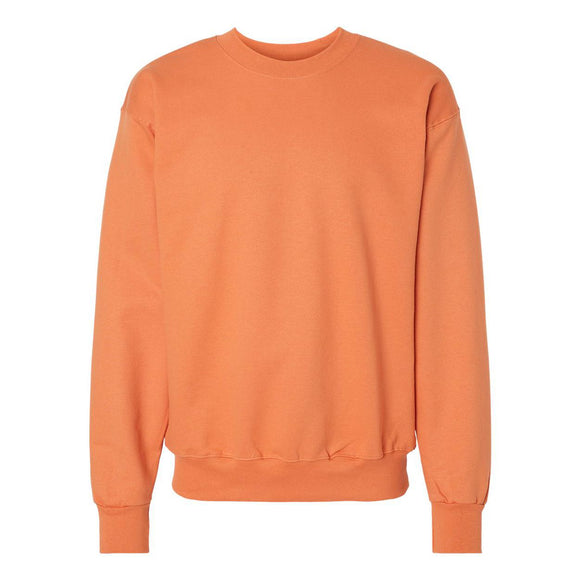 F260 Hanes Ultimate Cotton® Crewneck Sweatshirt Pumpkin