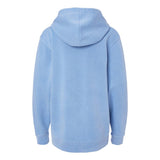 PRM1500Y Independent Trading Co. Youth Midweight Pigment-Dyed Hooded Sweatshirt Pigment Light Blue