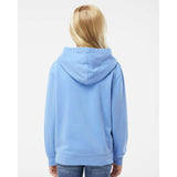 PRM1500Y Independent Trading Co. Youth Midweight Pigment-Dyed Hooded Sweatshirt Pigment Light Blue