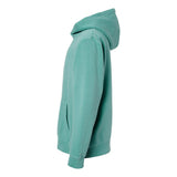 PRM1500Y Independent Trading Co. Youth Midweight Pigment-Dyed Hooded Sweatshirt Pigment Mint