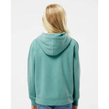 PRM1500Y Independent Trading Co. Youth Midweight Pigment-Dyed Hooded Sweatshirt Pigment Mint