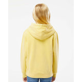 PRM1500Y Independent Trading Co. Youth Midweight Pigment-Dyed Hooded Sweatshirt Pigment Yellow