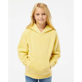 PRM1500Y Independent Trading Co. Youth Midweight Pigment-Dyed Hooded Sweatshirt Pigment Yellow