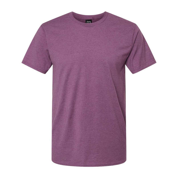 4980 Hanes Perfect-T T-Shirt Purple Rain Heather