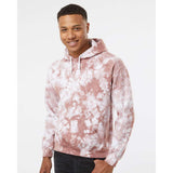 680VR Dyenomite Blended Hooded Tie-Dyed Sweatshirt Copper Crystal