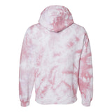 680VR Dyenomite Blended Hooded Tie-Dyed Sweatshirt Rose Crystal