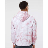 680VR Dyenomite Blended Hooded Tie-Dyed Sweatshirt Rose Crystal