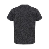 3321 Rabbit Skins Toddler Fine Jersey Tee Black Leopard