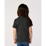 3321 Rabbit Skins Toddler Fine Jersey Tee Black Leopard