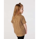 3321 Rabbit Skins Toddler Fine Jersey Tee Brown Leopard