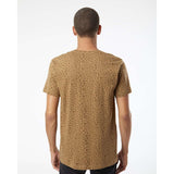 6901 LAT Fine Jersey Tee Brown Leopard