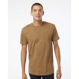 6901 LAT Fine Jersey Tee Brown Leopard