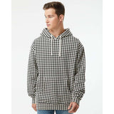 IND4000 Independent Trading Co. Heavyweight Hooded Sweatshirt Houndstooth