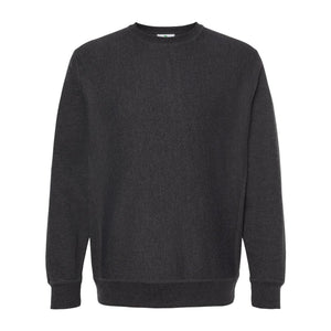 IND5000C Independent Trading Co. Legend - Premium Heavyweight Cross-Grain Crewneck Sweatshirt Charcoal Heather