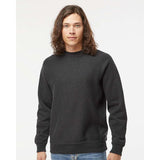 IND5000C Independent Trading Co. Legend - Premium Heavyweight Cross-Grain Crewneck Sweatshirt Charcoal Heather