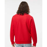 IND5000C Independent Trading Co. Legend - Premium Heavyweight Cross-Grain Crewneck Sweatshirt Red