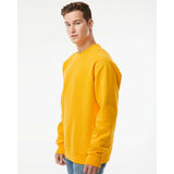 IND5000C Independent Trading Co. Legend - Premium Heavyweight Cross-Grain Crewneck Sweatshirt Gold