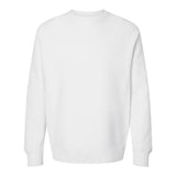 IND5000C Independent Trading Co. Legend - Premium Heavyweight Cross-Grain Crewneck Sweatshirt White