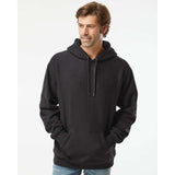 IND5000P Independent Trading Co. Legend - Premium Heavyweight Cross-Grain Hooded Sweatshirt Charcoal Heather