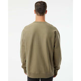 IND5000C Independent Trading Co. Legend - Premium Heavyweight Cross-Grain Crewneck Sweatshirt Olive