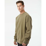 IND5000C Independent Trading Co. Legend - Premium Heavyweight Cross-Grain Crewneck Sweatshirt Olive