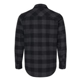 EXP50F Independent Trading Co. Flannel Shirt Charcoal Heather/ Black