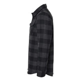 EXP50F Independent Trading Co. Flannel Shirt Charcoal Heather/ Black