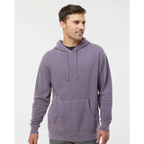 PRM4500 Independent Trading Co. Midweight Pigment-Dyed Hooded Sweatshirt Pigment Plum